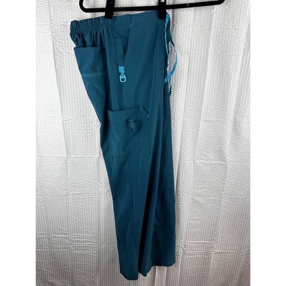 Carhartt Women's Force Utility Uniform Pant, Teal Blue, Size XS - Picture 3 of 7